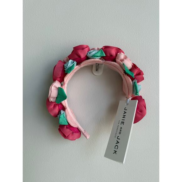 NWT Girls Rose Headband - Picture 5 of 6